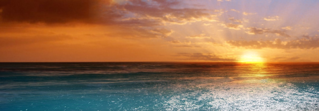 La mer est belle à La Richelle