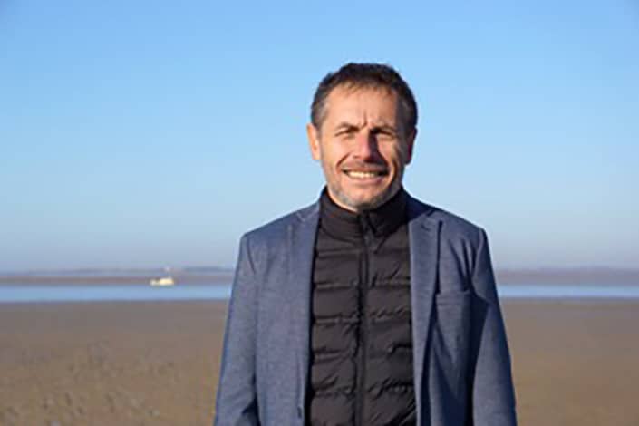 Yohann Marot maire de la commune d'Esnandes (17)
